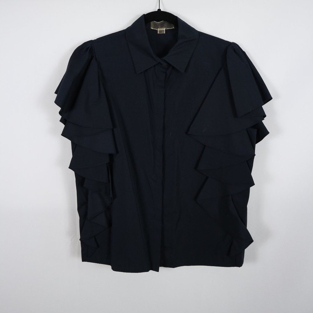 Giambattista Valli Black Blouse